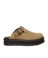 Dr. Martens' Nartilla Suede Sandals In Black
