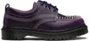 Dr. Martens' Navy Lowell Derbys In Blue