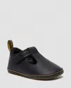 Dr. Martens' Newborn Polley Pu-coated Leather Mary Jane Shoes