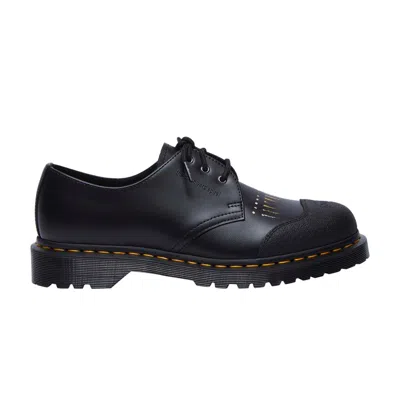 Pre-owned Dr. Martens' Dr. Martens Nine Inch Nails X 1461 Smooth Leather Oxford 'the Downward Spiral' | Black | Men's Size 