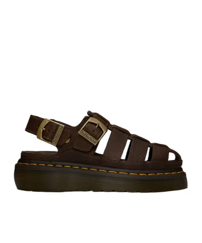 Dr. Martens' Open-heeled Sandals In Black