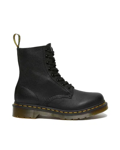 DR. MARTENS PASCAL 1460 BOOTS - BLACK VIRGINIA