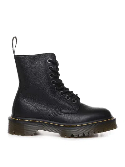 Dr. Martens' Dr. Martens Laced High In Black