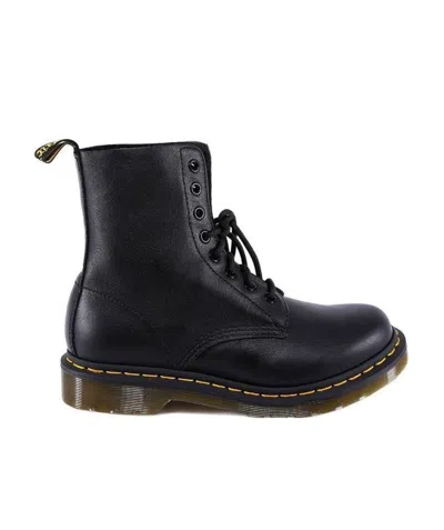 Dr. Martens 1460 Waterproof 8 Eye Boots In Black