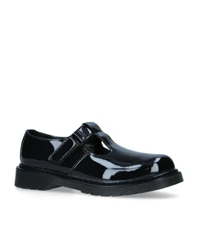 Dr. Martens' Kids' Patent Leather Ailis Mary Janes In Black