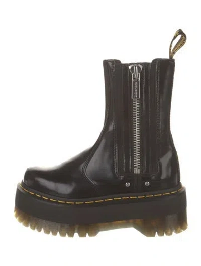 Pre-owned Dr. Martens Patent Leather Chelsea Boots In Multi