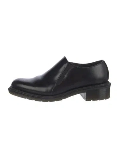 Pre-owned Dr. Martens Patent Leather Loafers In Black