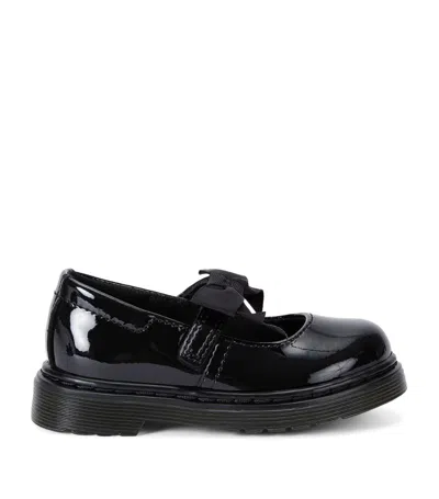 Dr. Martens' Kids' Patent Leather Maccy Ii Mary Janes In Black