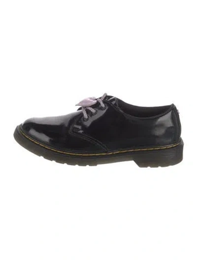 Pre-owned Dr. Martens Patent Leather Oxfords In Black