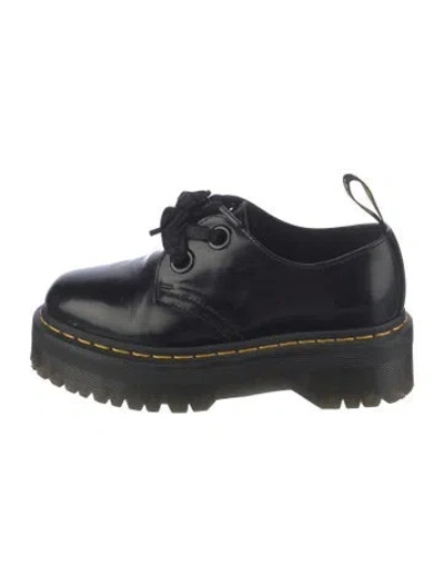 Pre-owned Dr. Martens Patent Leather Pumps In Black