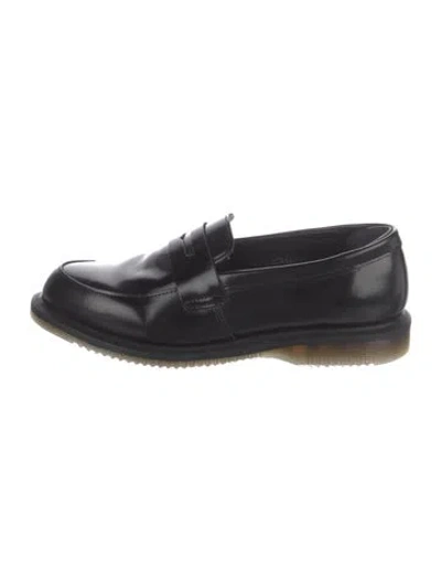 Pre-owned Dr. Martens Patent Leather Tassel Accents Loafers In Black