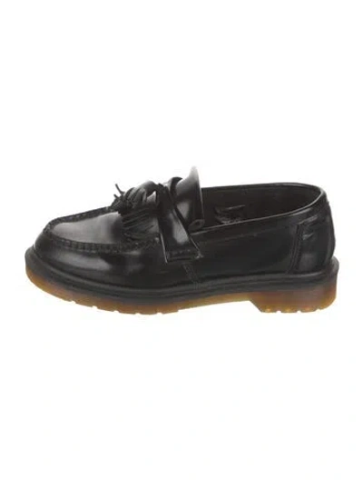Pre-owned Dr. Martens Patent Leather Tassel Accents Loafers In Black