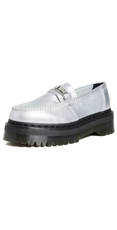 Dr. Martens' Pentan Quad Loafers Silver Metallic