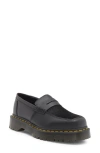 Dr. Martens' Penton Bex Made In England Quilon Leather Loafers In Black