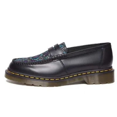 Dr. Martens' Dr. Martens Penton Floral Jacquard Loafers 'black'