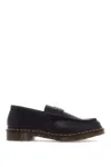 Dr. Martens' Adrian Bex Smooth Leather Tassel Loafers Shoes In Black