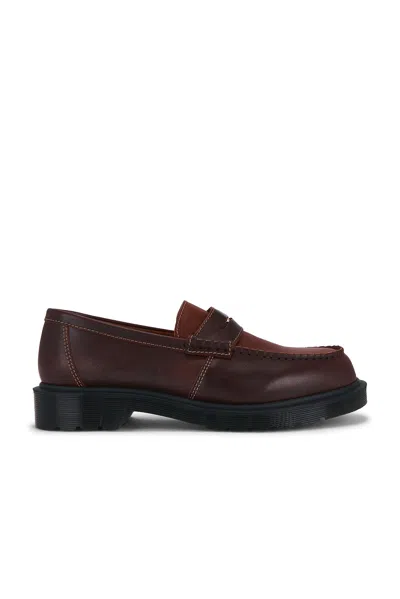 Dr. Martens Penton Loafer In Burgundy