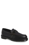 Dr. Martens Penton Penny Loafer In Black