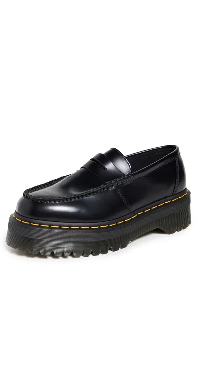 Dr. Martens' Penton Bex Made In England Quilon Leather Loafers In Black