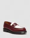 Dr. Martens' Dr. Martens Penton Two-tone Penny Loafer In Rot