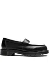 Dr. Martens' Penton Two-tone Loafers In Black
