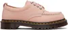 Dr. Martens Pink Lowell Derbys In Pink