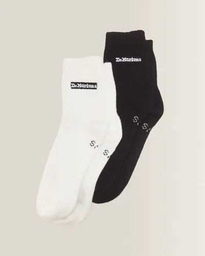 Dr. Martens Plain Socks 2pk In Multi