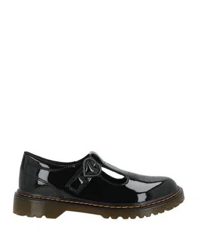 Dr. Martens Polley Li Y Patent Lamper Woman Ballet Flats Black Size 7 Leather