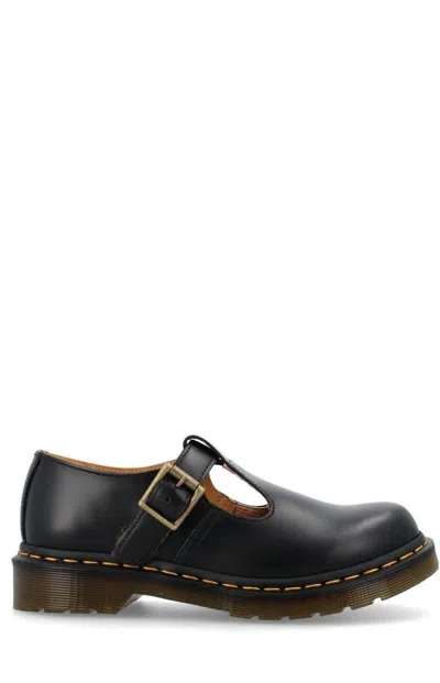 Dr. Martens Womens Polley T Bar Mary Jane Shoes In Black