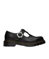 Dr. Martens' Polley Upper Hollowed Out Mary Jane Shoes In Black