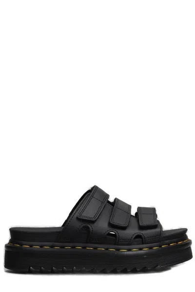 Dr. Martens' Dr. Martens Raine Slide Athena Sandals In Black