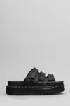Dr. Martens Raine Slide Sandal In Black