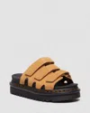 Dr. Martens' Dr. Martens Raine Slide Sandal In Tan