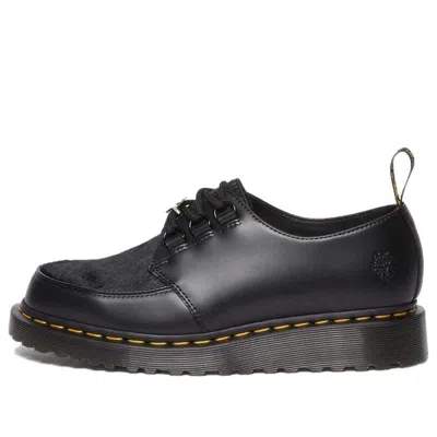 Dr. Martens Ramsey Girls Don't Cry Hair-on Leather Creeper Shoes 'black'