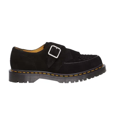 Pre-owned Dr. Martens Ramsey Kiltie Buckle Creepers 'black'