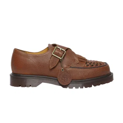 Pre-owned Dr. Martens Ramsey Westminster Leather Buckle Creeper 'whiskey' | Brown | Men's Size 6