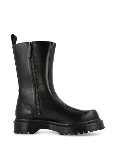 Dr. Martens Rejena Lug-sole Zipped Boots In Black