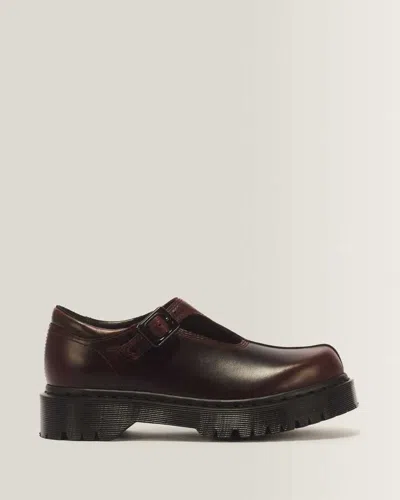 Dr. Martens Rejena Mary Jane Explorer Waterproof Leather Shoes In Brown
