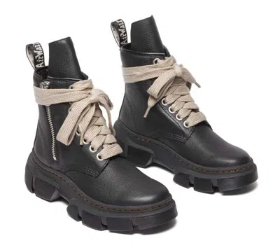Pre-owned Dr. Martens Rick Owens ×  1460 Dmxl Jumbo Lace Boot Black 31755001 Men's Size