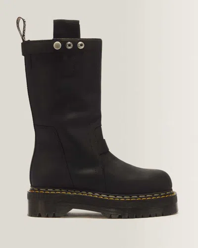 Dr. Martens Rick Owens Pull On Boots In Animal Print