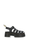 Dr. Martens' Dr. Martens Woman Sandals Black Size 8 Leather In Black