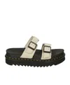 Dr. Martens' Round Head Slippers In Black