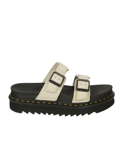 Dr. Martens' Round Head Slippers In Black