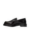 Dr. Martens' Round Toe Loafers In Black