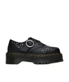 Dr. Martens' Round Toe Loafers In Black