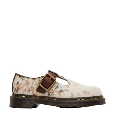 Dr. Martens' Round Toe Loafers In Black