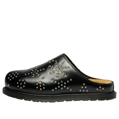 Dr. Martens San Leather Studded Mules 'black'