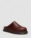 Dr. Martens San Leder Mules In Brown