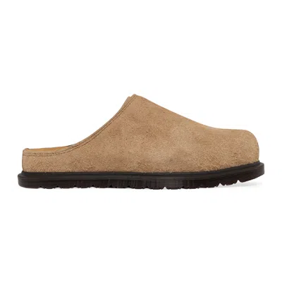 Dr. Martens San Mule Beige In Brown