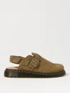 Dr. Martens' Herren Jorge Ii Tumbled Nubuck Leder Slingback Mules In Military